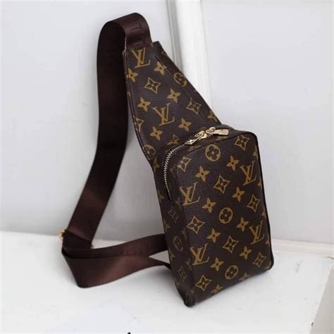 lv sling bag monogram|Lv sling bag monogram vintage.